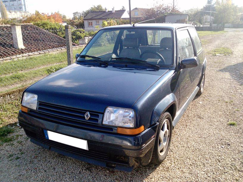 restoration super 5 gt turbo en attendant la 407